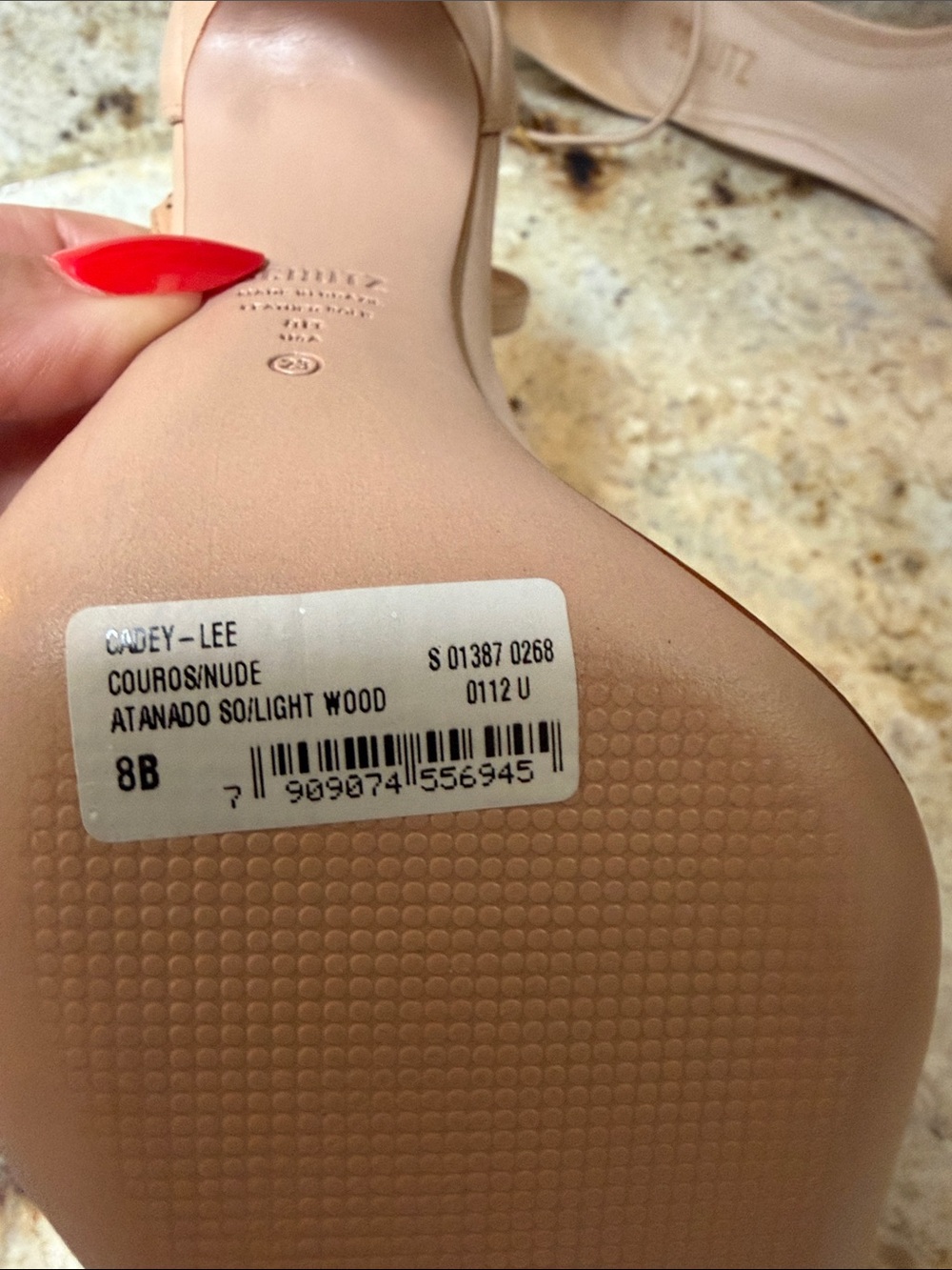 NEW Schutz Nude Ankle-Strap Stiletto Sandals Cadey Lee 8 - Picture 6 of 11